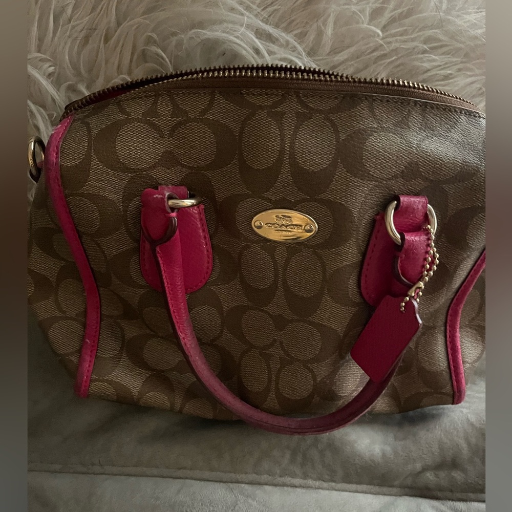 Coach small tote bag. Good condition.